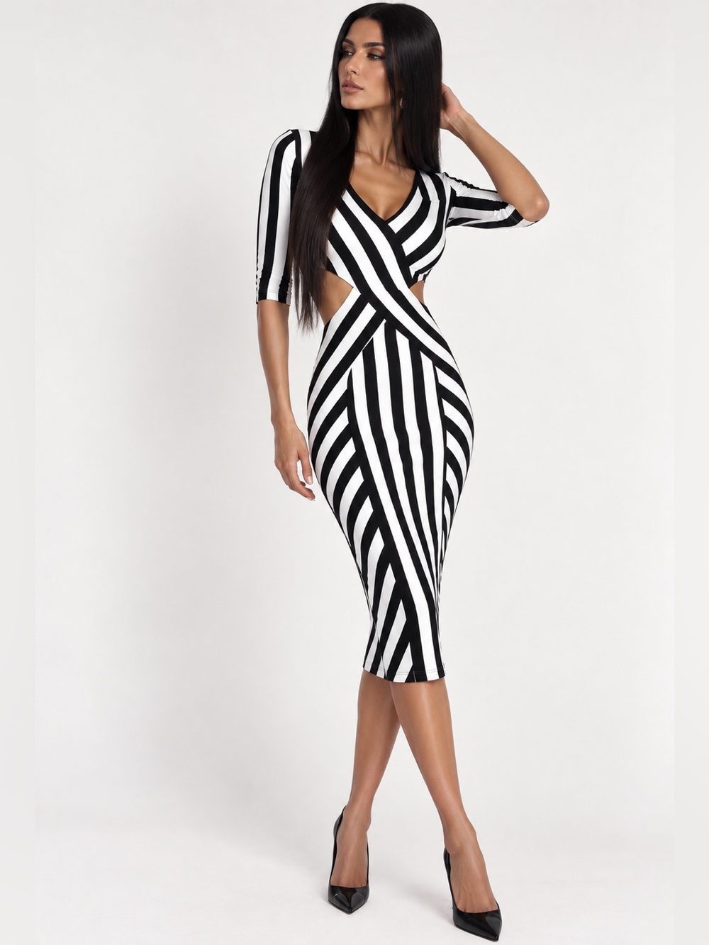 Mustard Seed striped dress